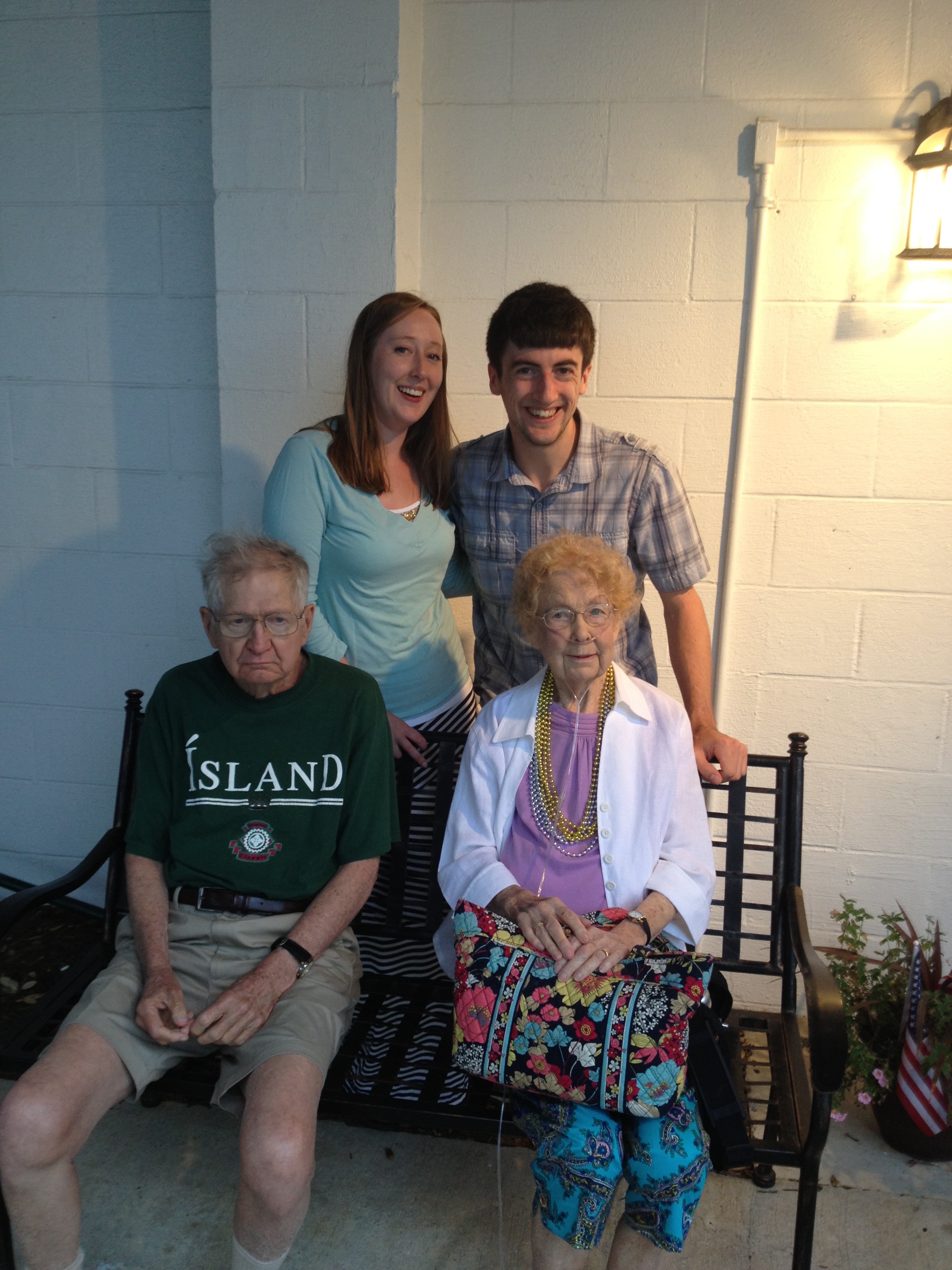 Billy, Nana, Laurel, and myself Emerald Isle, NC June 2013
